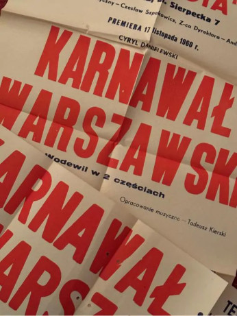 Karnawał warszawski - spektakl sylwestrowy