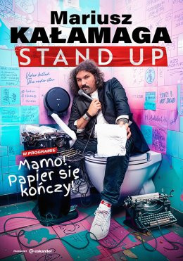 Myszków Wydarzenie Stand-up Mariusz Kałamaga - Mamo! Papier się kończy!